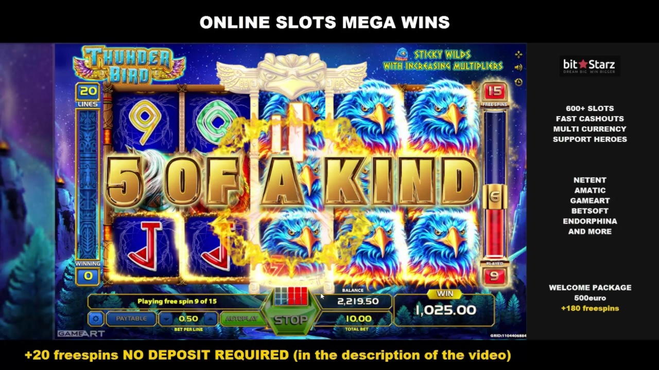 EUR 1070 no deposit casino bonus at Casino com