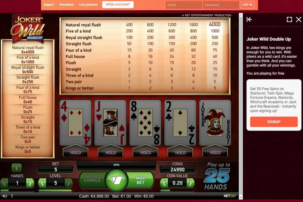 Eur 845 Tournament at 777 Casino