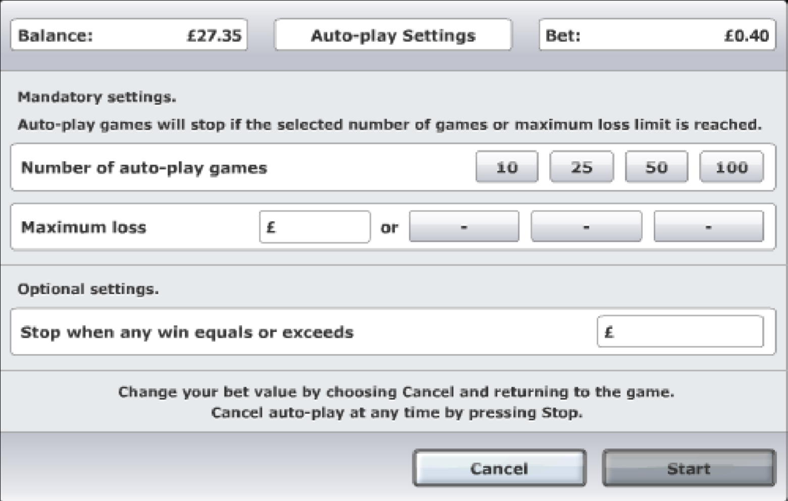 220 free spins casino at bWin Casino