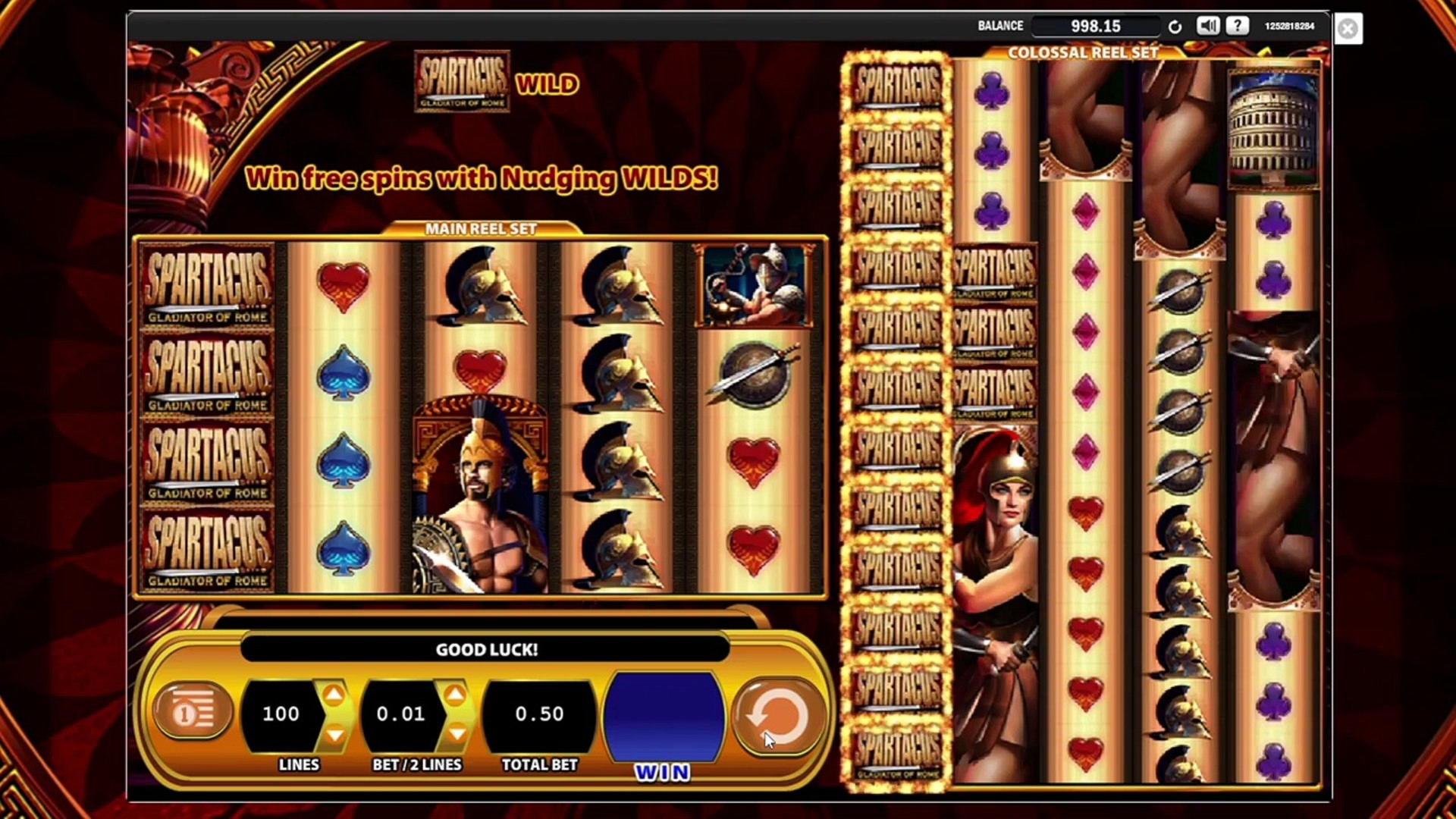 285% First deposit bonus at Big Jackpots Casino 