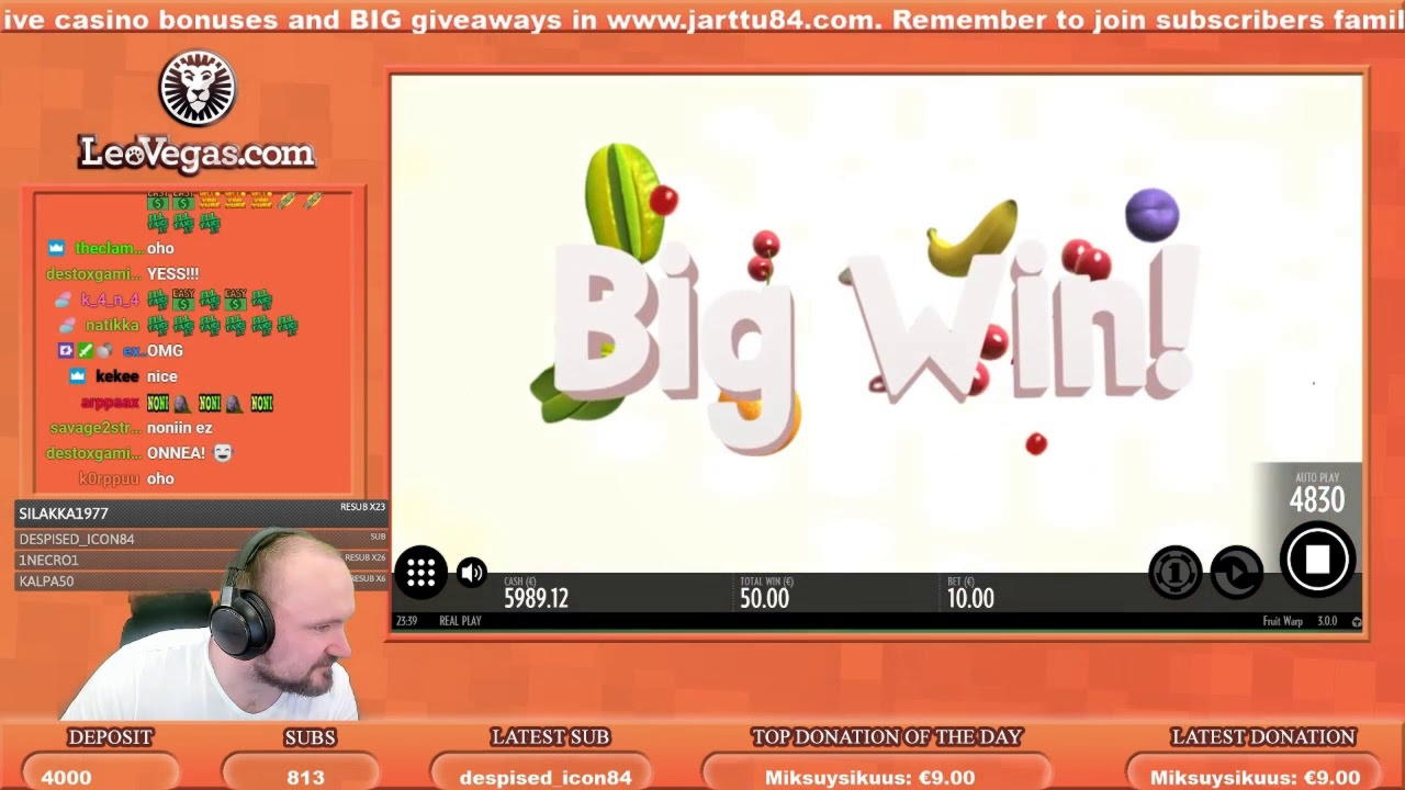 540% First Deposit Bonus at Betway Casino