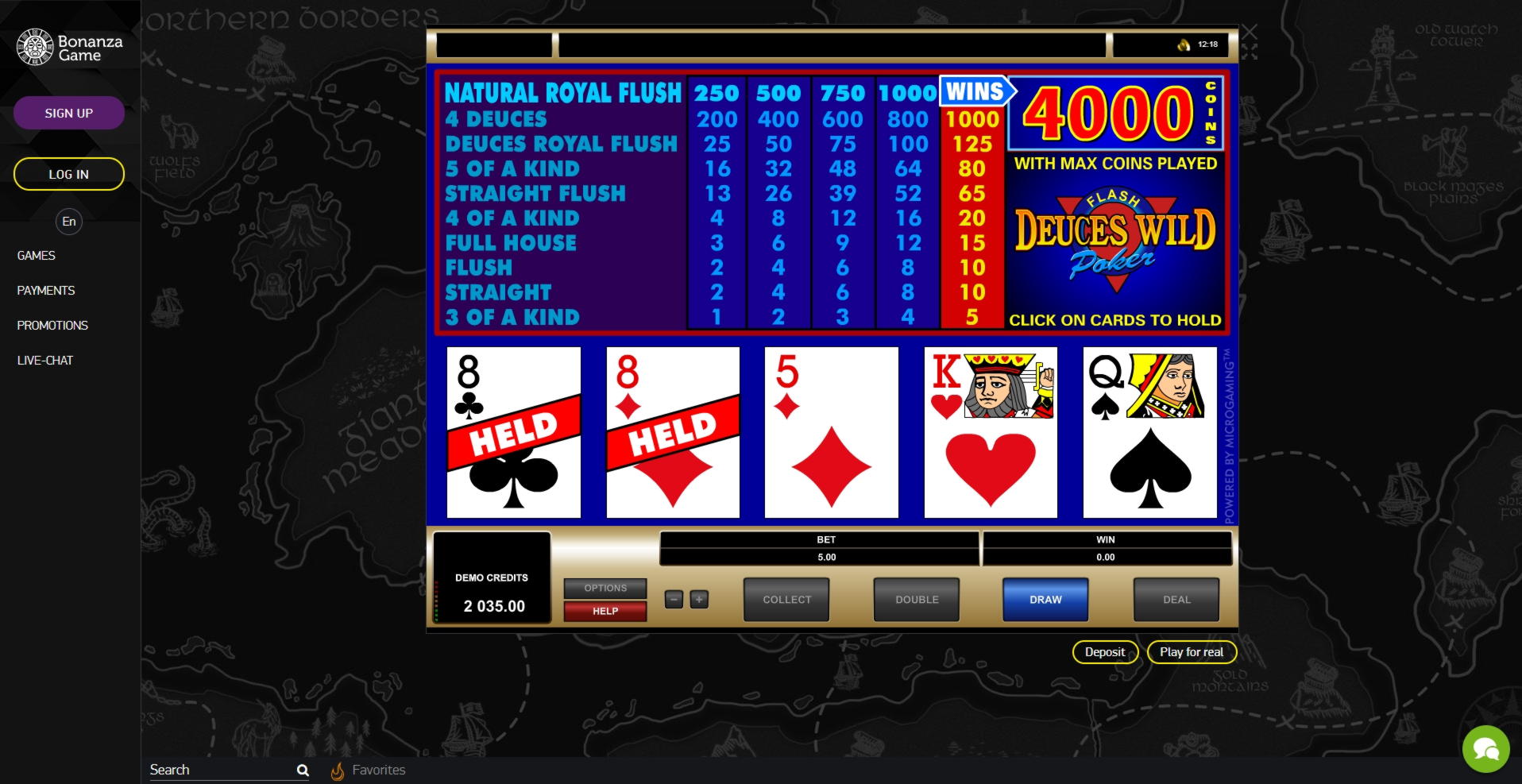 390% Welcome Bonus at River Belle Casino