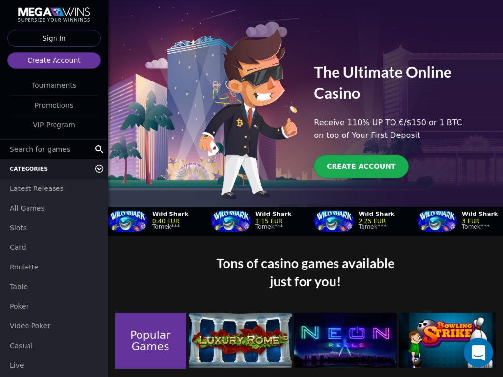 €765 Online Casino Tournament at Lucky Nugget Casino