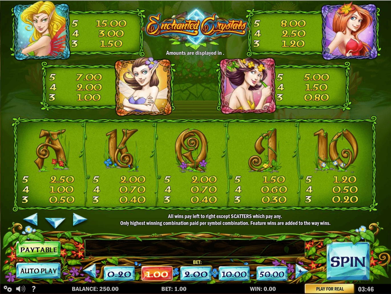 155 free spins at Casino com