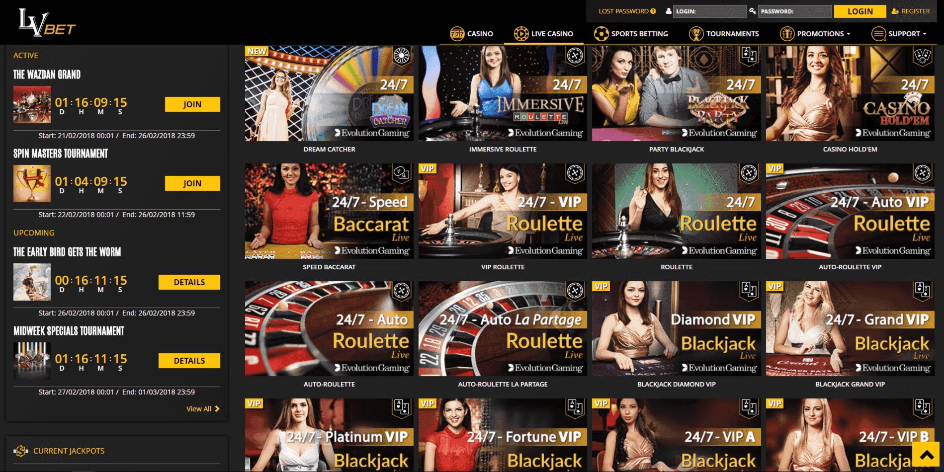 $260 Casino tournaments freeroll at River Belle Casino