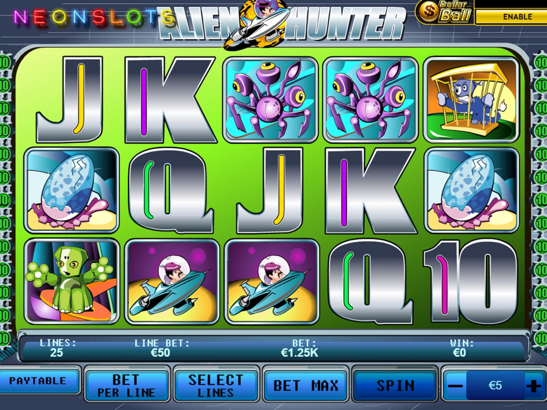 285 free spins casino at Big Jackpots Casino 