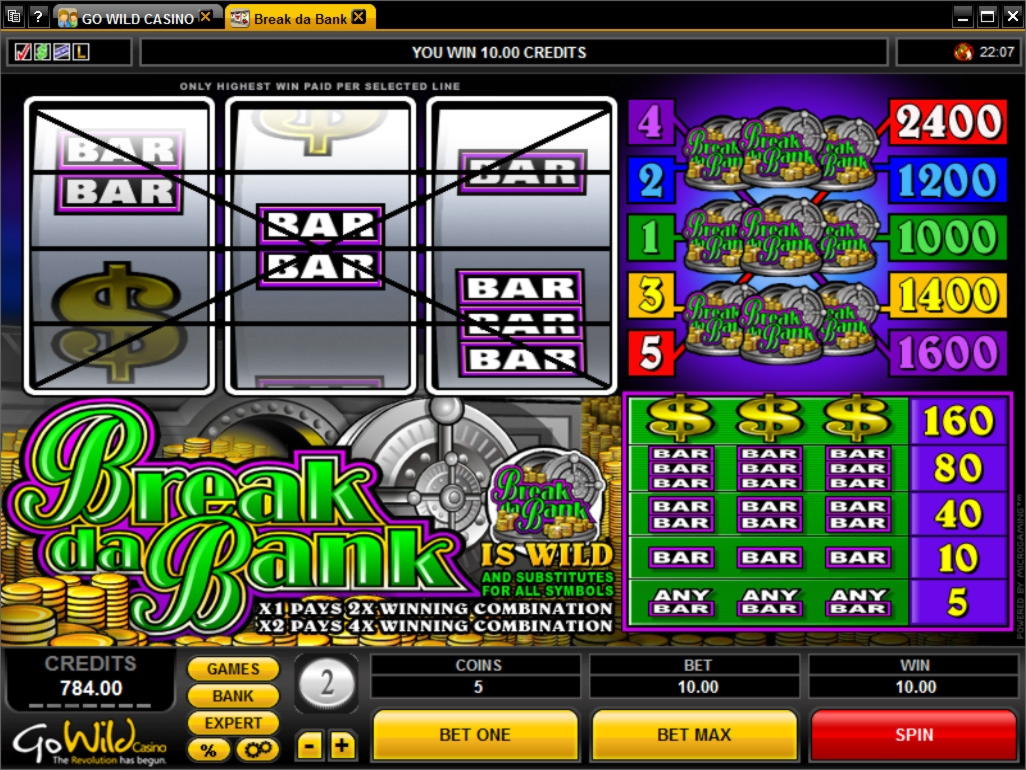 EURO 777 No deposit bonus casino at Big Jackpots Casino 