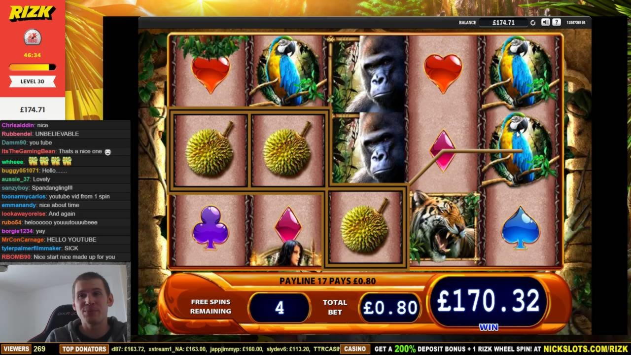210 Free Spins right now at River Belle Casino