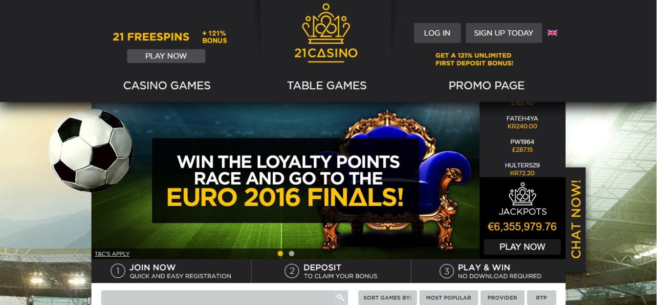 $905 No deposit bonus casino at Spin Palace Casino