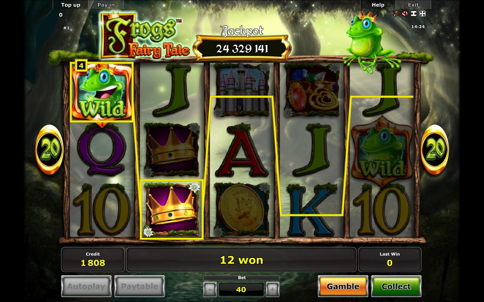 Eur 180 Free chip at Betway Casino