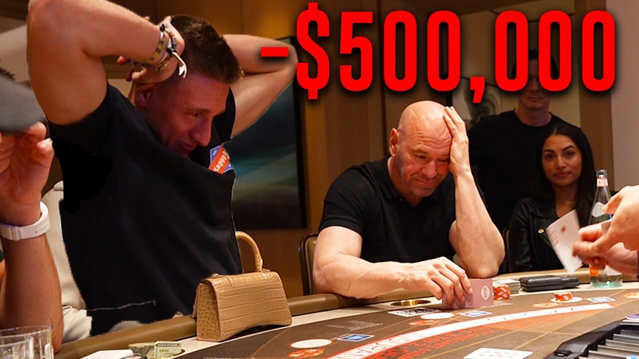 Losing 0,000 with Dana White at the Online Casino Dubai