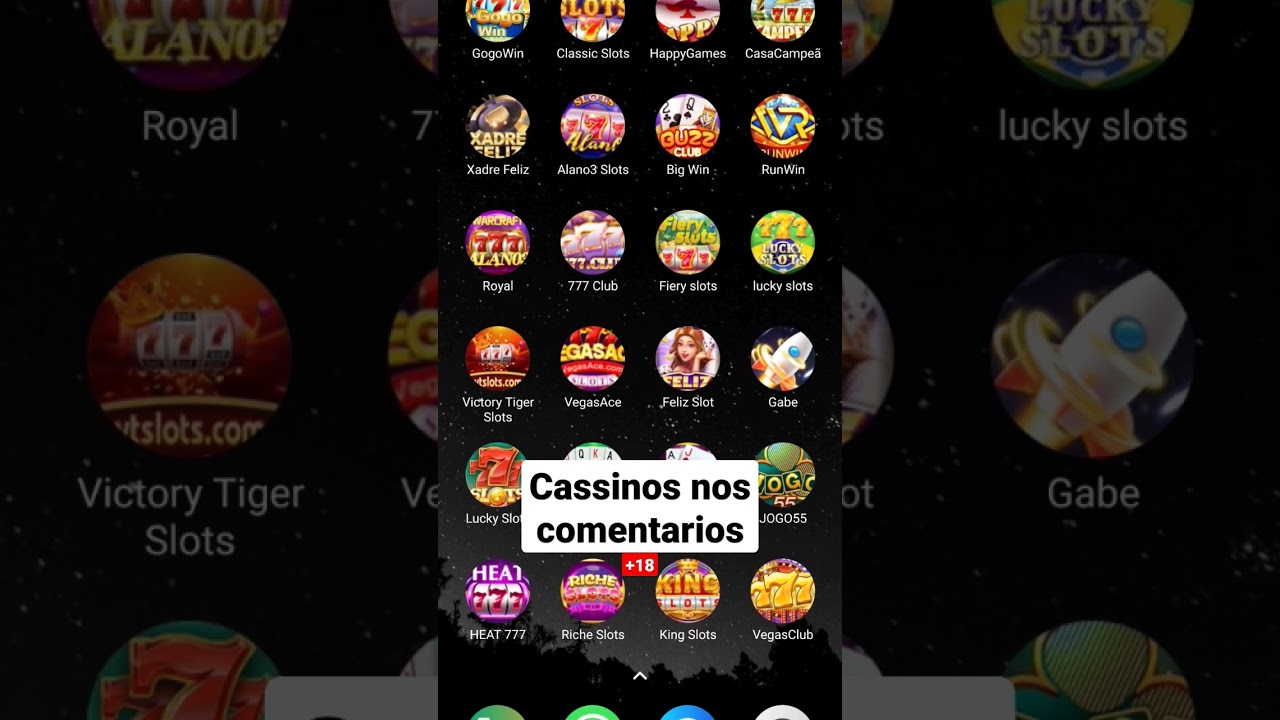 +50 SLOTS CASSINO PAGANDO BÔNUS NO CADASTRO. ?OS MELHORES?