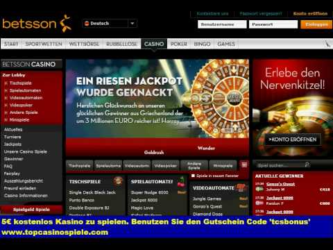 5€ betsson casino bonus code - casino bonus ohne einzahlung