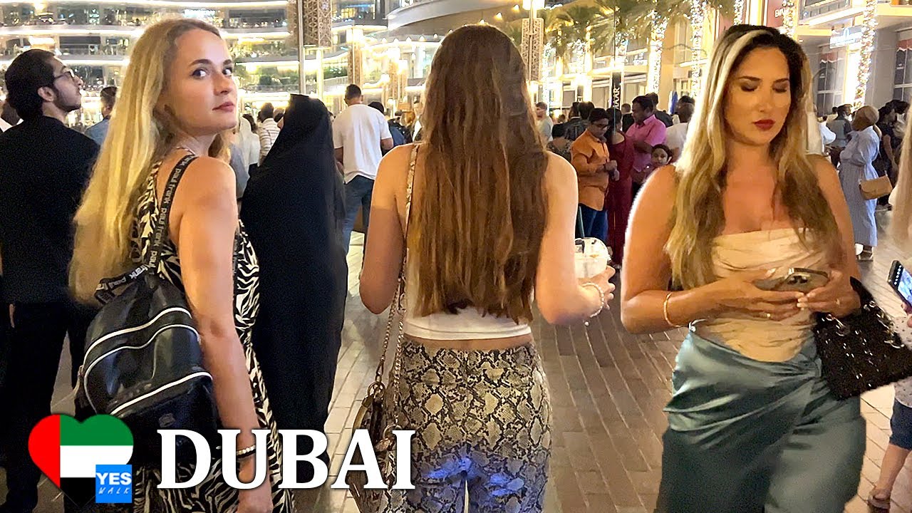 ?? DUBAI BURJ KHALIFA NIGHTLIFE DISTRICT 2023 [FULL TOUR]