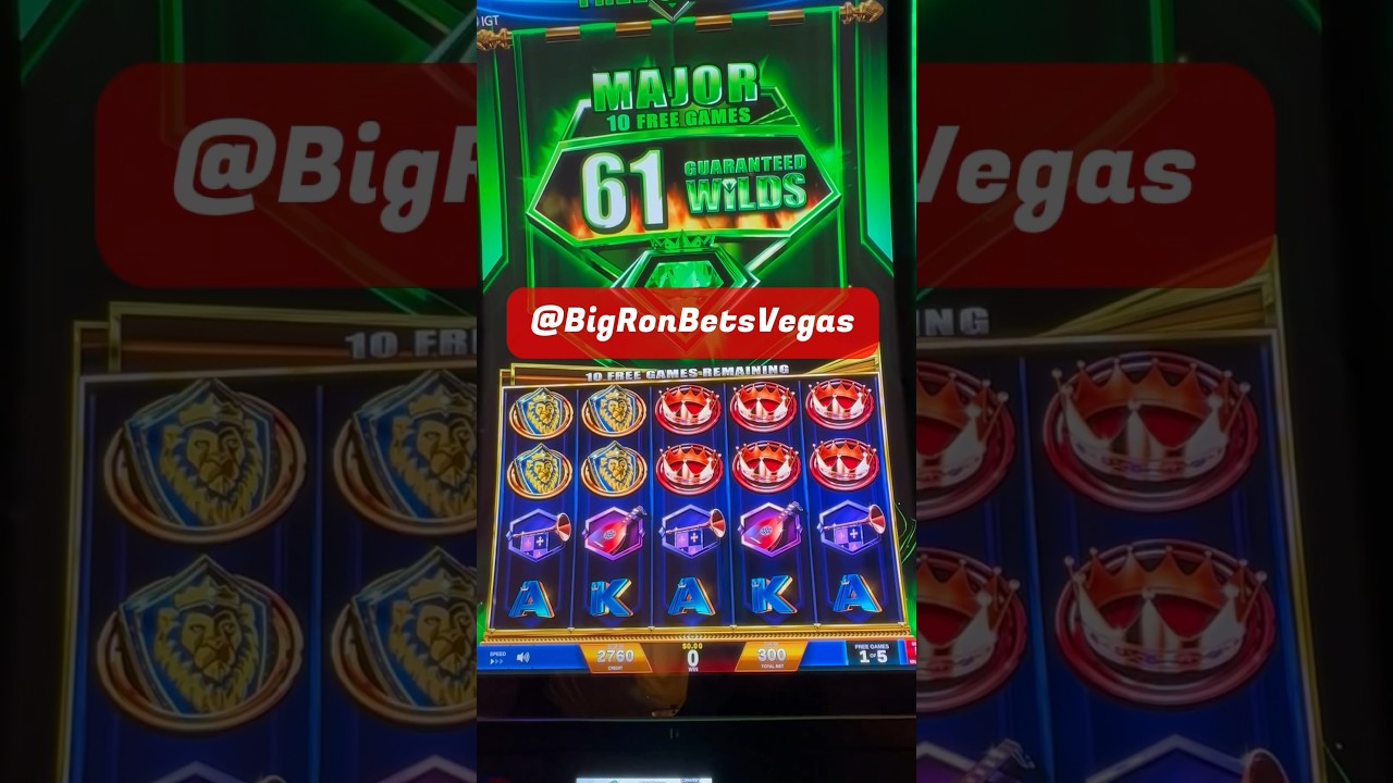 MAJOR Bonus-61 WILDS-($15/spin) #slots #gambling #casino #bigwin