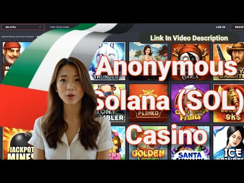 Anonymous Solana (SOL) Casino That Allows Players in Dubai / UAE United Arab Emirates